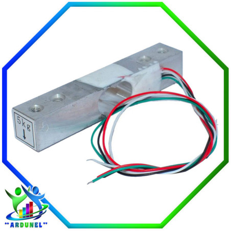 SENSOR DE PESO 5 KG YZC-131 (CELDA DE CARGA)