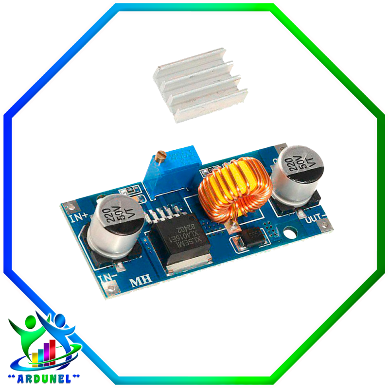MODULO XL4015 REGULADOR AJUSTABLE STEP-DOWN 5A DC 4-32V MODULO XL4015 REGULADOR AJUSTABLE STEP-DOWN 5A DC 4-32V