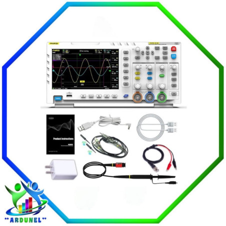 1014D-PRO OSCILOSCOPIO DIGITAL 100Mhz - 1GSa/s CON GENERADOR DE SEÑAL