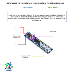 INDICADOR DE CAPACIDAD 1S DE BATERIA DE LITIO 18650 12V INDICADOR DE CAPACIDAD 1S DE BATERIA DE LITIO 18650 12V