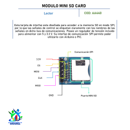 MODULO MINI SD CARD MODULO MINI SD CARD