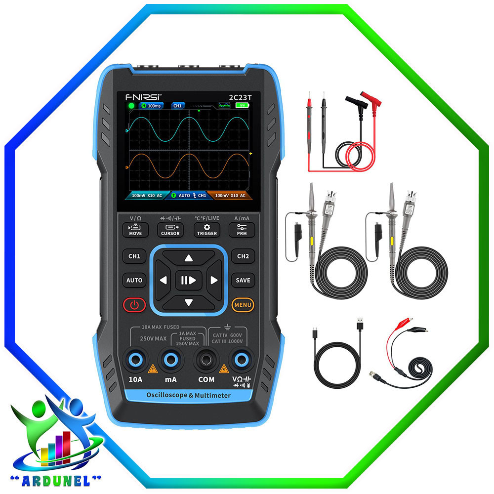 2C23T-PRO MULTIMETRO OSCILOSCOPIO 3EN1 2C23T-PRO MULTIMETRO OSCILOSCOPIO 3EN1