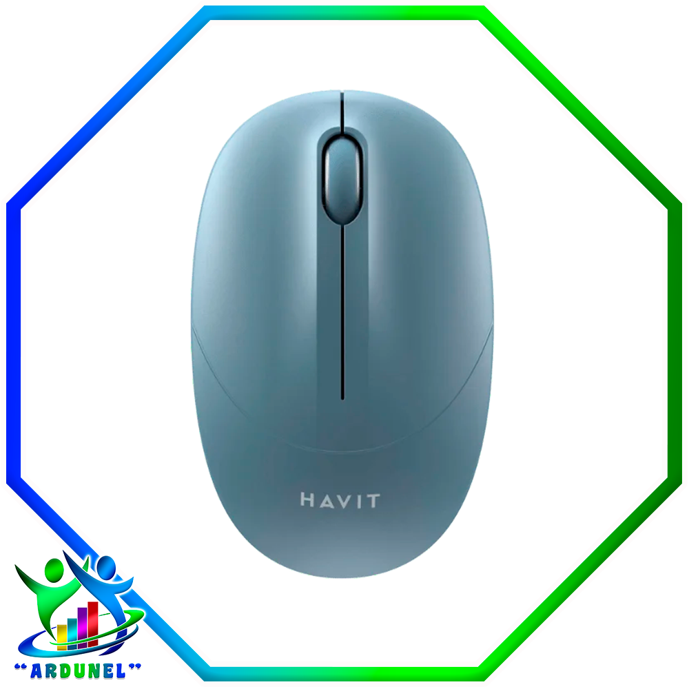 MOUSE AZUL INALAMBRICO CONEXION DUAL
