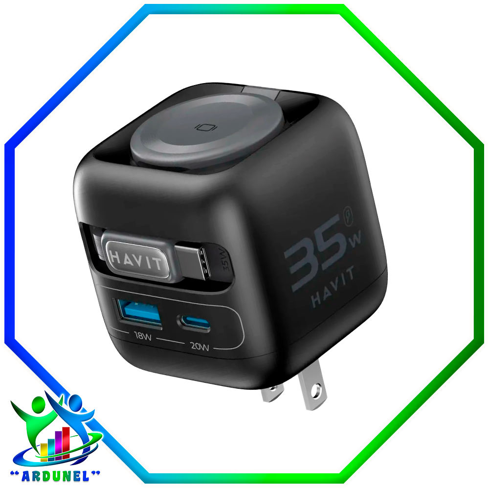CARGADOR MULTIFUNCION 35W TODO EN UNO