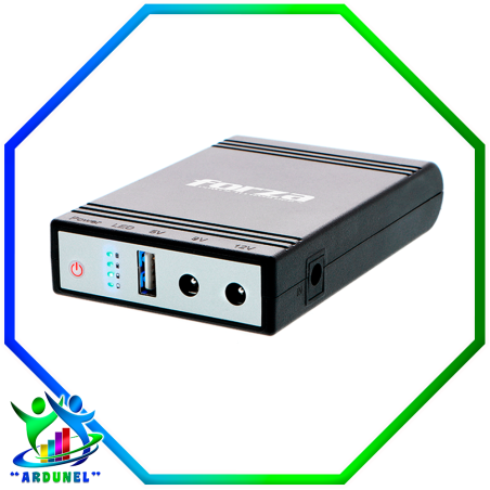 MINI UPS Y CARGADOR PORTATIL DE 24W