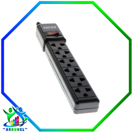 TOMA CORRIENTE 2200W 6 TOMAS NEMA UNIVERSAL