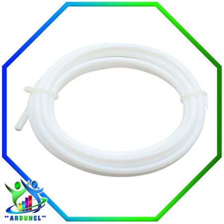 TUBO DE TEFLÓN PTFE DE 2MM * 4MM PARA FILAMENTO DE 1.75 MM